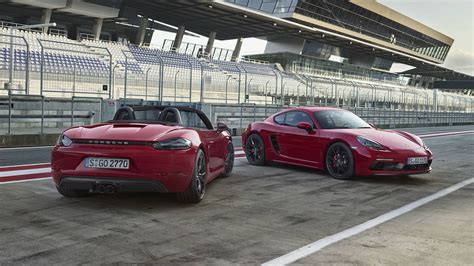 2018 Porsche 718 Boxster GTS, Cayman GTS Bring 911 Carrera Power, Alcantara - autoevolution