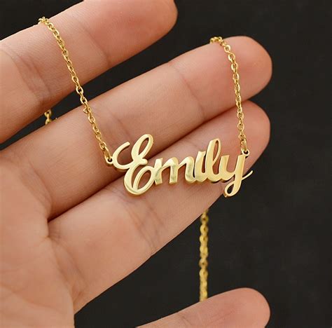 Emily Name Necklace