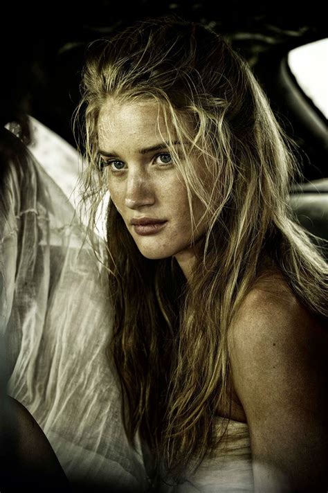 Rosie Huntington-Whiteley in Mad Max: Fury Road Interview | Vogue