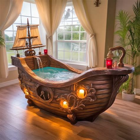 Pirate ship bathtubs! 😱😱 #pirates #pirateship #bathtime #parentingtips ...