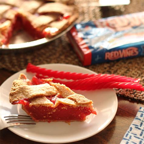 Red Vines Cherry Pie Cherry Filling: 4 cups frozen... - Red Vines are ...