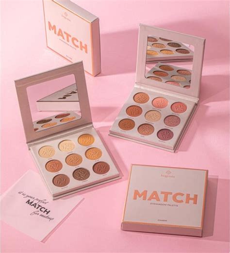 Палетка теней для век bogenia match eyeshadow palette, 9 цветов, 14.4 г ...