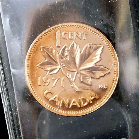 CANADA 1 Cent 1971 !CCS SP-67R HC