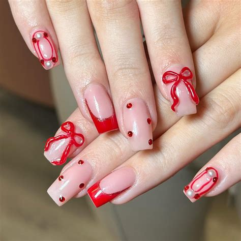 25 Soft Girl Nail Ideas with Bows You’ll Love – CreativeBooster