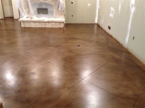 Etching Concrete Floor