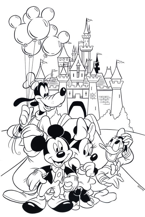 #Free Disney Coloring Page! #Printable | Disney coloring pages, Cartoon ...