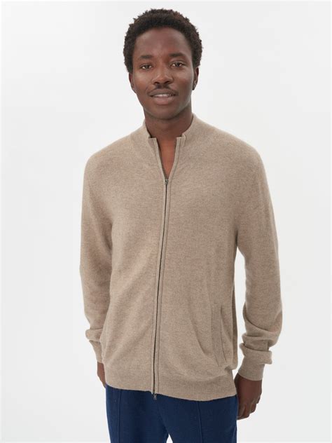 Mens Cardigan Cashmere