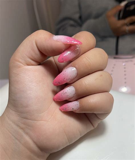 Stylish Glitter Pink Ombre Nails: 27+ Ways To Make A Statement