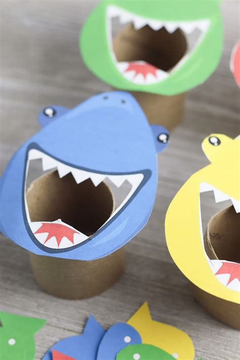 Feed the Shark Game with Free Printable