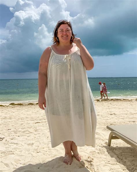 What I Wore: Plus Size Beach Outfits