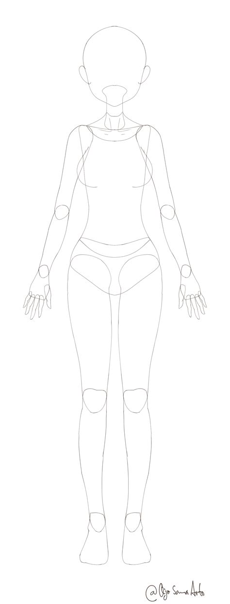 full body base for live 2d model in 2023 | Illustration fashion design ...