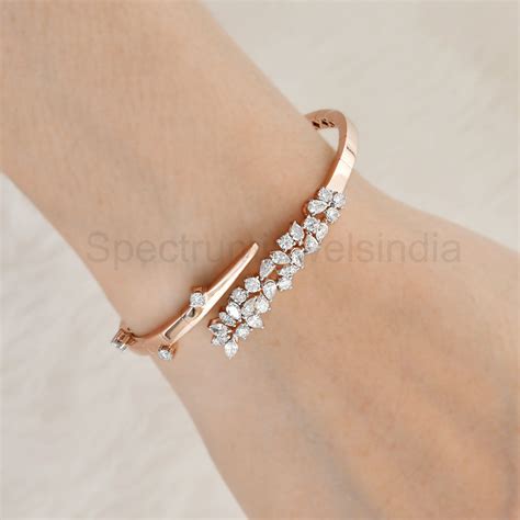 Diamond bangles bracelet – Artofit