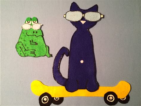 Library Village: Flannel Friday - Pete the Cat and His Magic Sunglasses
