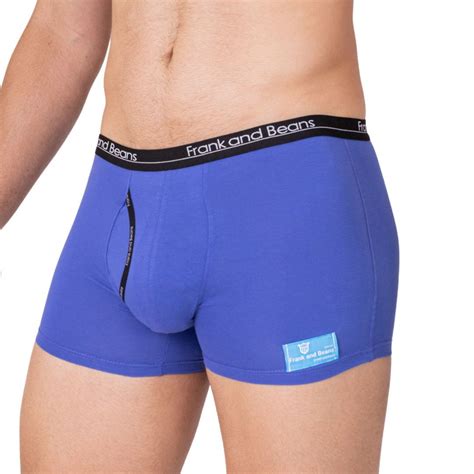 Mens Cotton Boxer Briefs Purple - Trunks | Frank and Beans