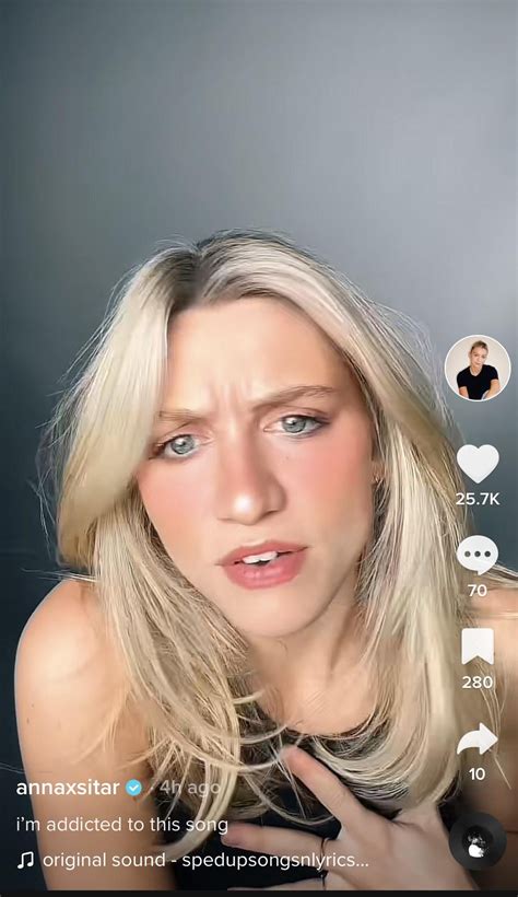 The irony of her singing this song and saying she’s addicted to it ...