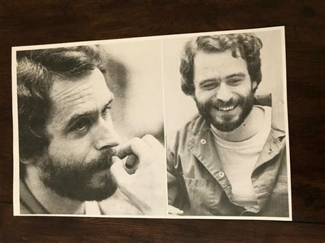 Ted Bundy poster mugshot serial killer prisoner killer Theodore lady's ...