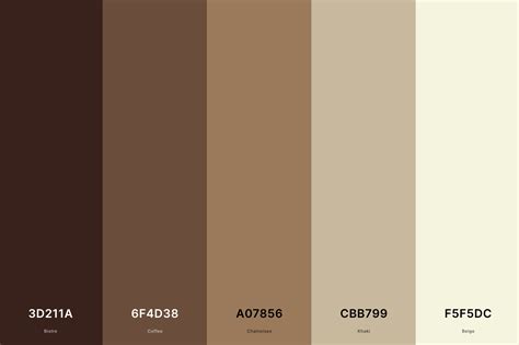 25+ Best Beige Color Palettes with Names and Hex Codes – CreativeBooster