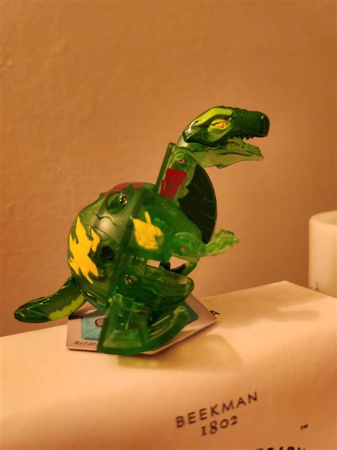Found this Platinum Neo Trox at Walmart today. Spring loaded pop-up head! : r/Bakugan