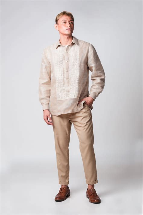 Bayani Men's Barong Tagalog | Piña | Modern Filipino by The Mestizo LA ...