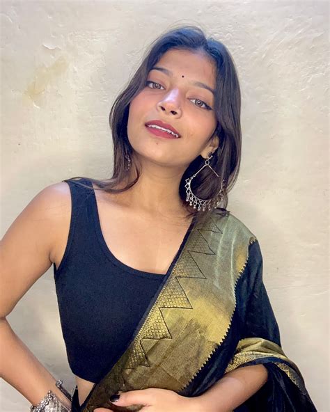 Riya | In my desi girl ‘era’🥀🐚🍂🖤 . . . . . . #insta #instadaily # ...