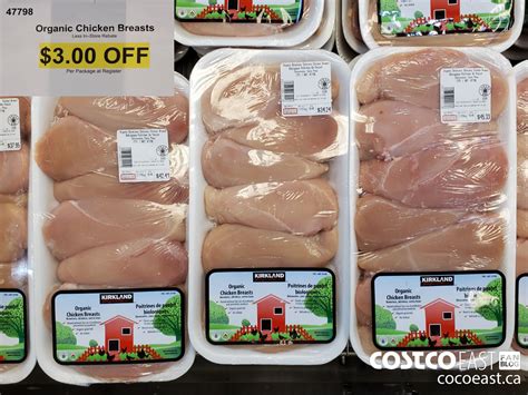 47798 ORGANIC CHICKEN BREASTS 3 00 INSTANT SAVINGS - Costco East Fan Blog