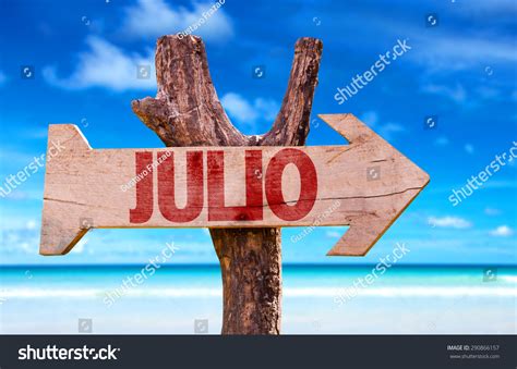 July Spanish Sign Beach Background Stock Photo 290866157 | Shutterstock