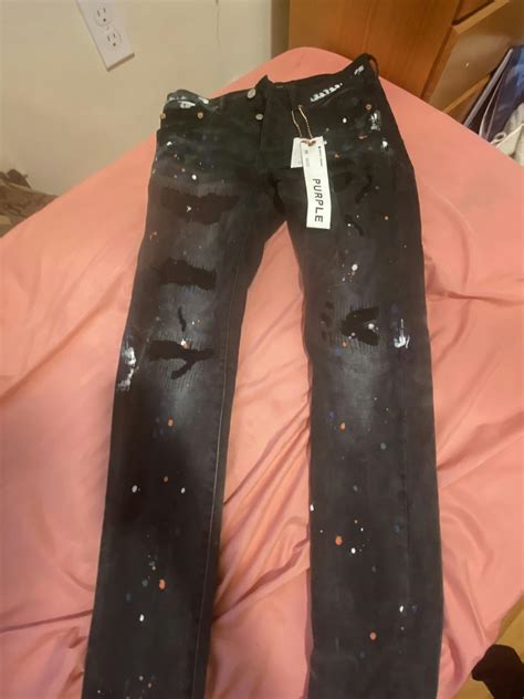 Purple Brand Purple Brand Paint Splatter Jeans | Grailed