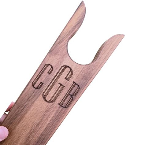 Amazon.com: Personalized Rustic Walnut Boot Jack for Pulling Off Cowboy ...