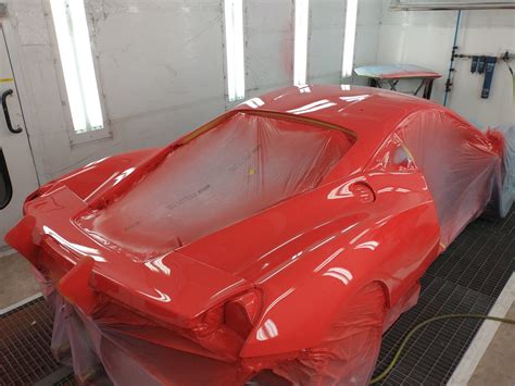 Ferrari 458 Challenge Paint Restoration - Exoticars USA - NJ Exotic Car Repair & Restoration
