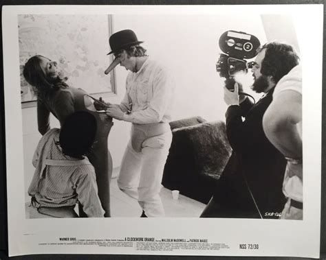 A Clockwork Orange 8x10 Movie Still Photo Stanley Kubrick Filming A ...