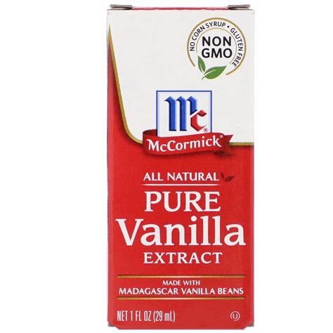 McCormick, Pure Vanilla Extract, 1 fl oz (29 ml) - iHerb