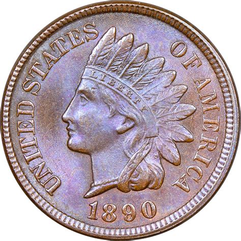 1890 Indian Head Penny