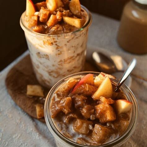 Apple Pie Overnight Oats - What To Cook