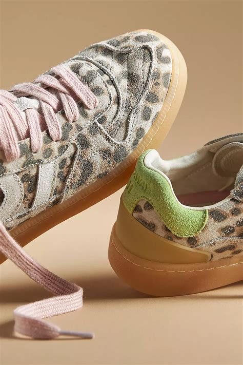 COOLWAY Goal Animal-Print Sneakers | Anthropologie | Print sneakers ...
