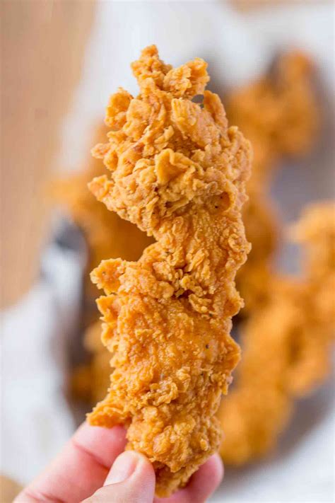 Crispy Fried Chicken Strips Recipe : Best Homemade Tenders