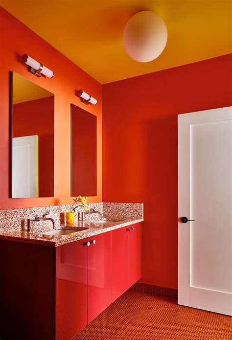 Interior Paint Red Color Schemes