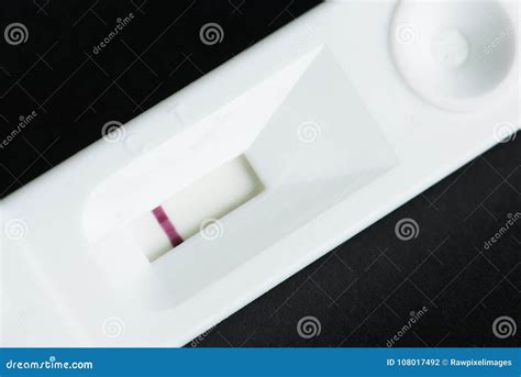 Closeup of Pregnant Test with Negative Result Stock Photo - Image of expect, hospital: 108017492