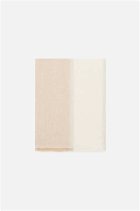 Foulard Lara rose poudrée femme