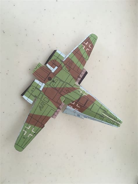 4D paper airplane - Model Kit, Paper Airplane Template | Paper airplane ...