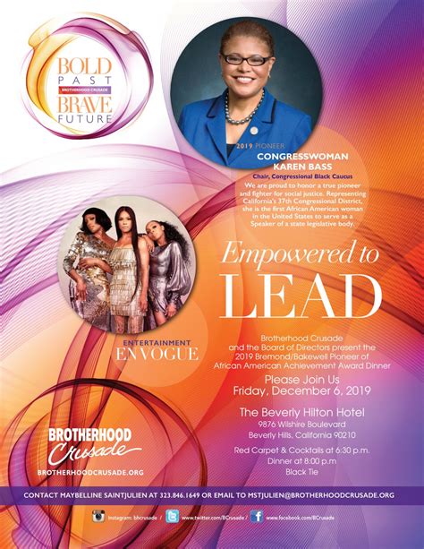2019 AFRICAN AMERICAN ACHIEVEMENT AWARD GALA - Brotherhood Crusade