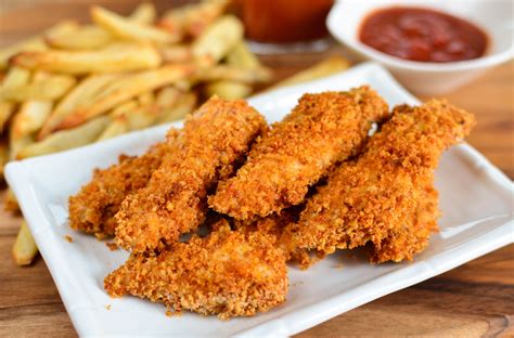 Baked Chicken Fingers | Chicken fingers baked, Chicken fingers, Cooking ...
