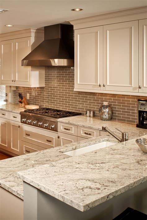 Granite Countertops On White Cabinets at JENENGE blog