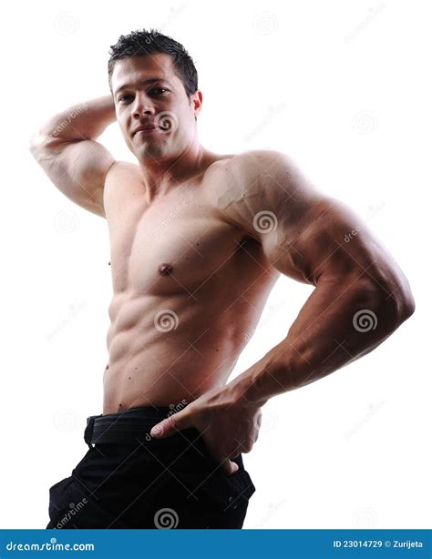 The Perfect male body stock image. Image of perfect, isolated - 23014729