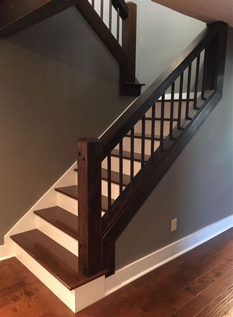 Basement Stair Railings Interior