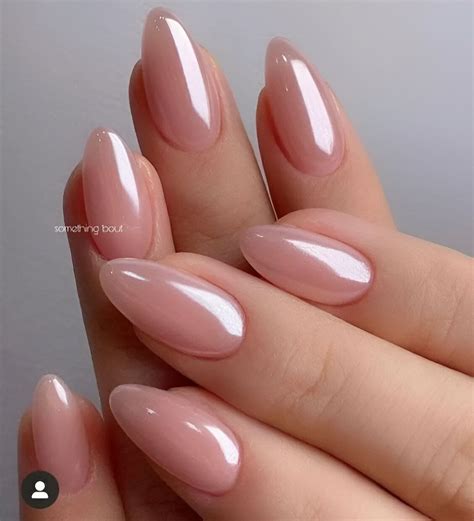 Natural almond nails – Artofit