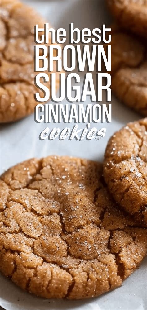 Brown Sugar Cinnamon Cookies [45 Minutes] | Recipe | Yummy cookies ...