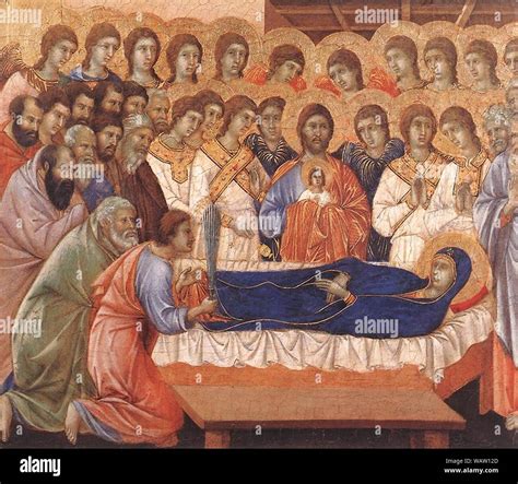 Duccio di buoninsegna death virgin hi-res stock photography and images ...