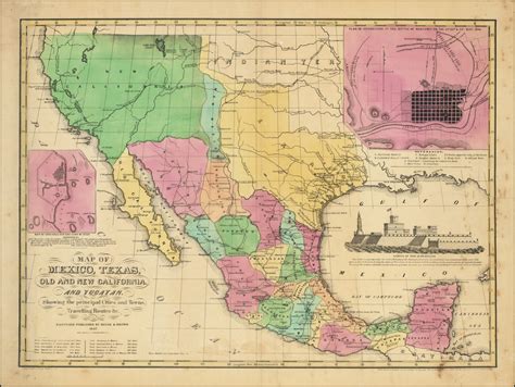 US States That Border Mexico - Shutterstock 745140931 map of the texas ...