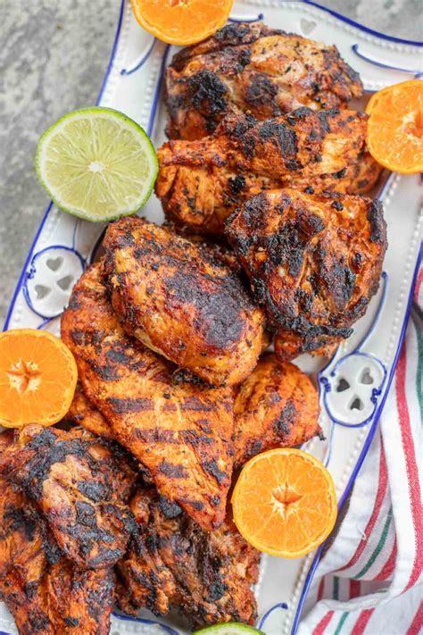 Pollo Asada (Mexican Grilled Chicken) | Hilda's Kitchen Blog
