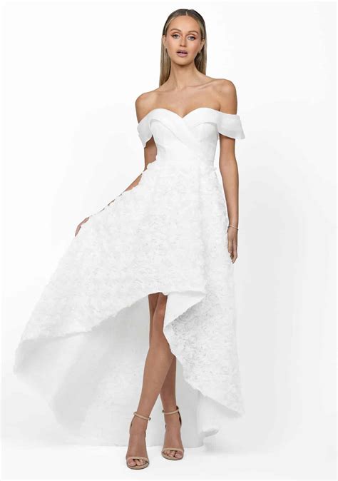 Off-Shoulder Sweetheart Neckline Dress BADR73